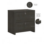 Classificatore laterale a 2 cassetti