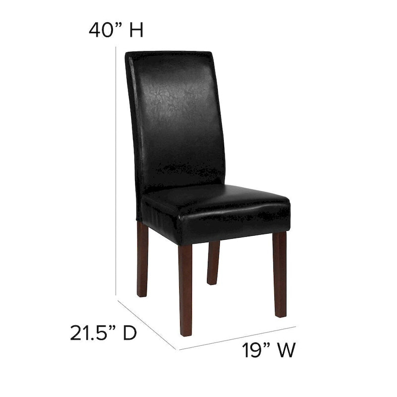 Sedia da pranzo Parsons, set da 2