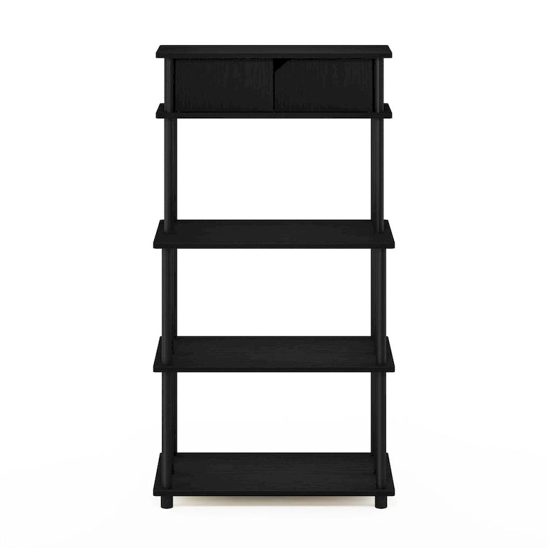 Scaffale da Cucina senza Attrezzi con Pensile Superiore