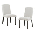 Sedia da pranzo con schienale alto (set da 2)
