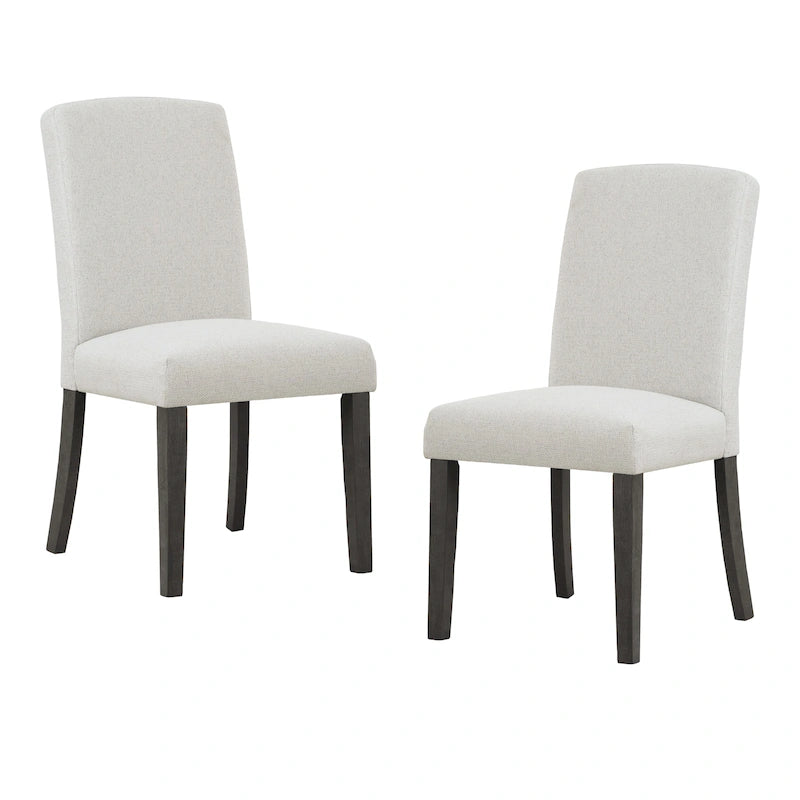 Sedia da pranzo con schienale alto (set da 2)