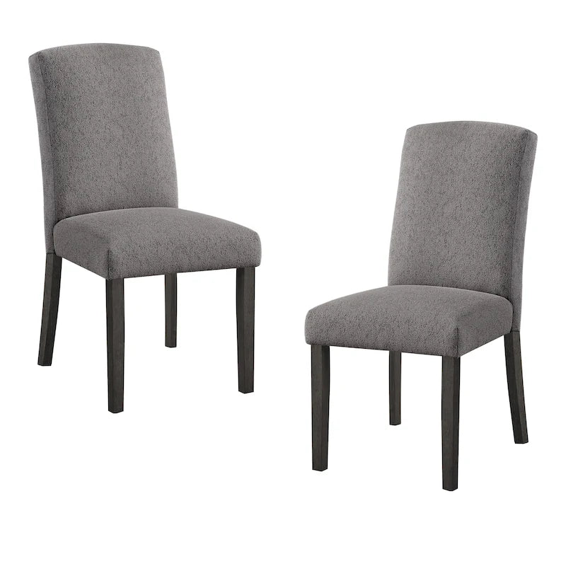 Sedia da pranzo con schienale alto (set da 2)