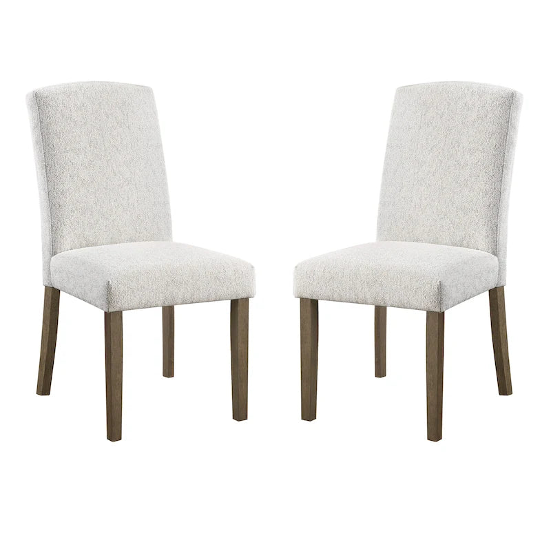 Sedia da pranzo con schienale alto (set da 2)