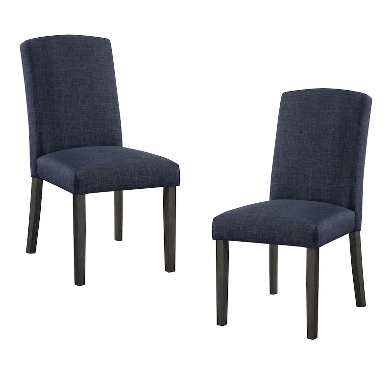 Sedia da pranzo con schienale alto (set da 2)