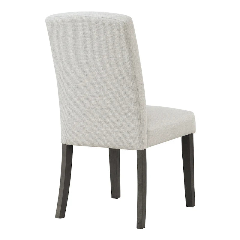 Sedia da pranzo con schienale alto (set da 2)