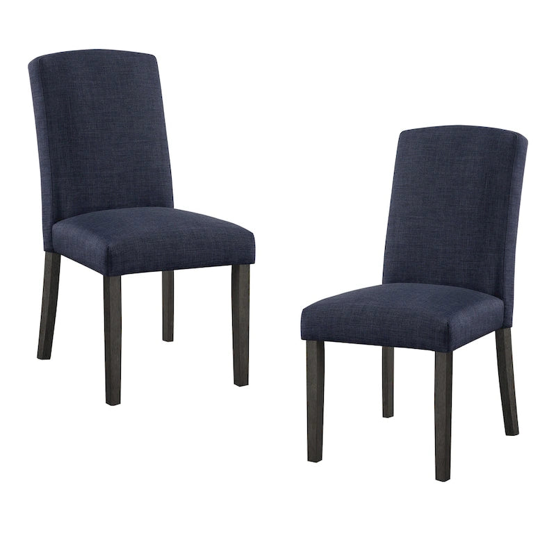 Sedia da pranzo con schienale alto (set da 2)