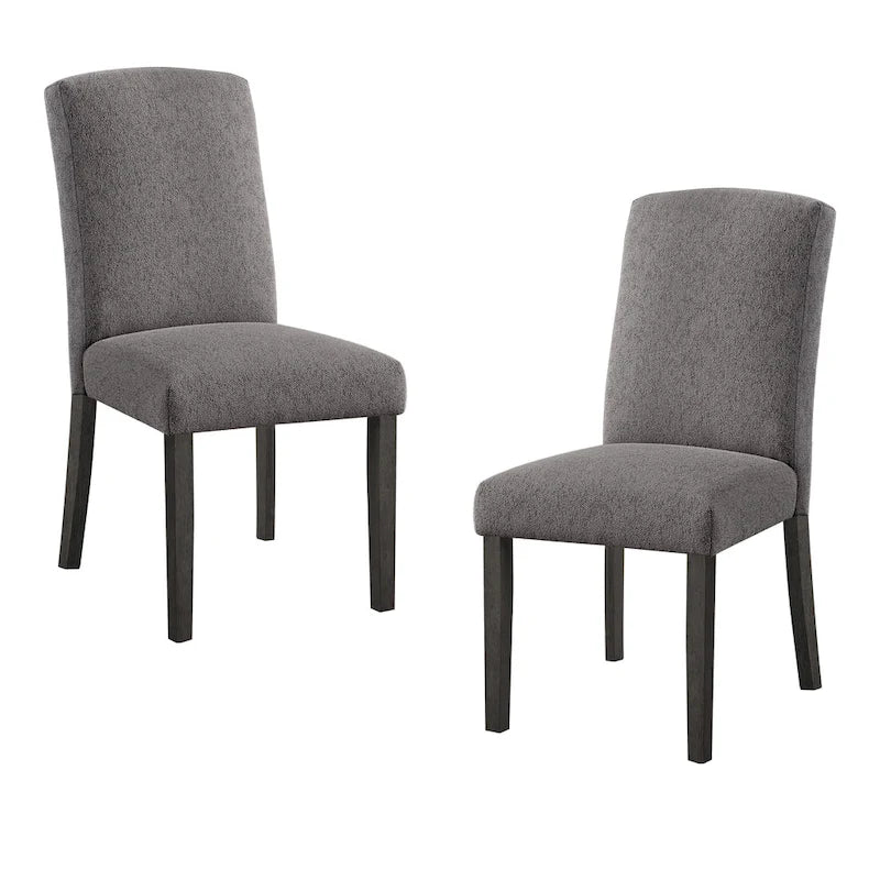 Sedia da pranzo con schienale alto (set da 2)
