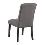 Sedia da pranzo con schienale alto (set da 2)