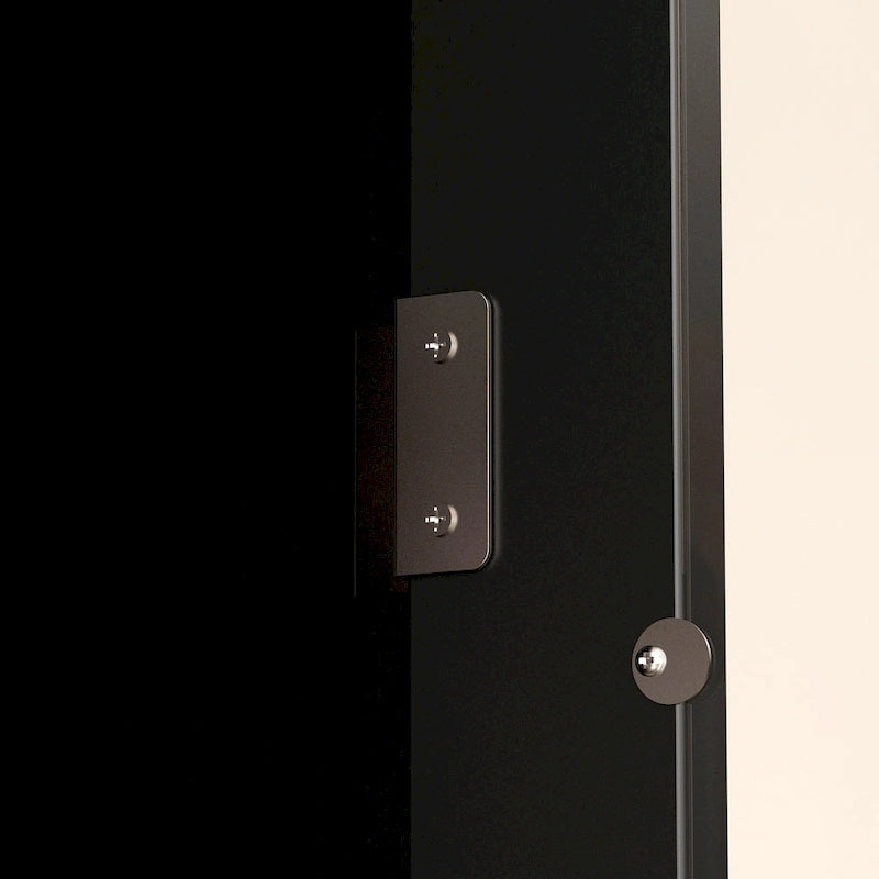 Mobile dispensa da cucina con vetrina e credenza