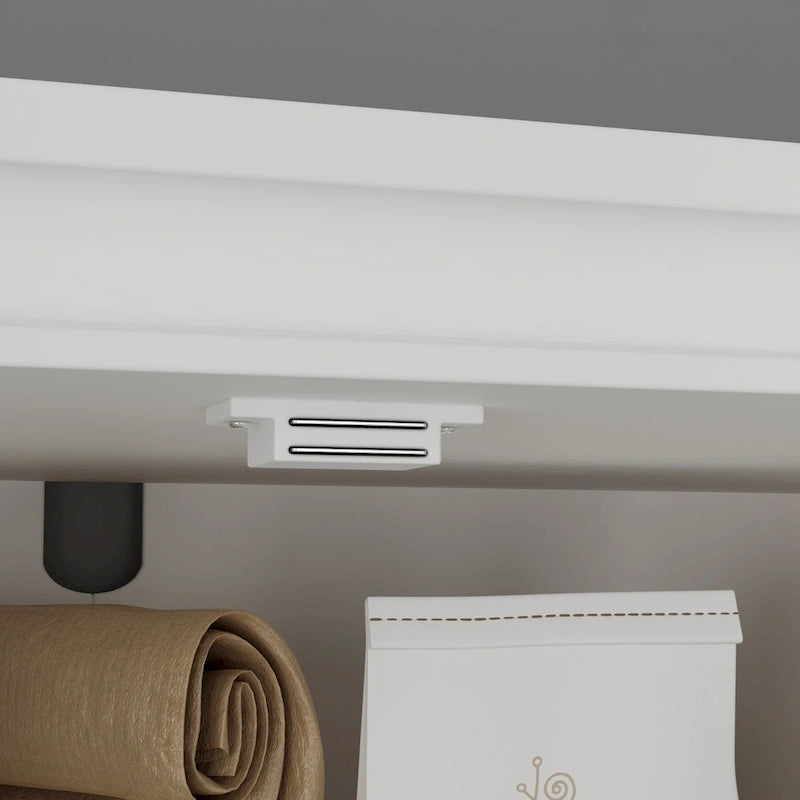 Mobile dispensa da cucina con vetrina e credenza