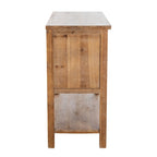 Cassettiera decorativa a 9 cassetti in rovere naturale