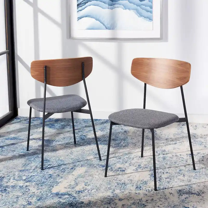 Set di 2 sedie da pranzo Mid-Century — 50,8 cm L x 47,8 cm P x 82,5 cm H