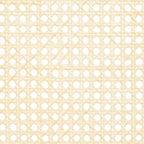 Poltrona in Rattan con Struttura in Legno di Frassino e Cuscino - 53L x 58P x 86A cm