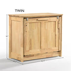 Letto a scomparsa Murphy - Naturale