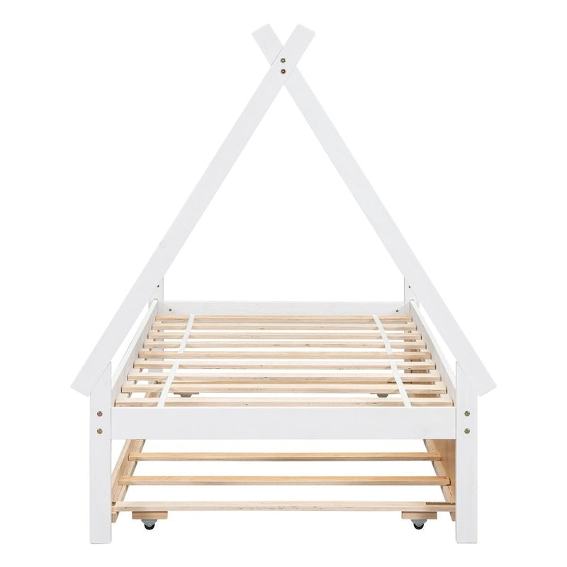 Lettino Teepee con letto estraibile a una piazza