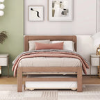 Struttura letto singola con 2 cassetti portaoggetti