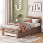 Struttura letto singola con 2 cassetti portaoggetti