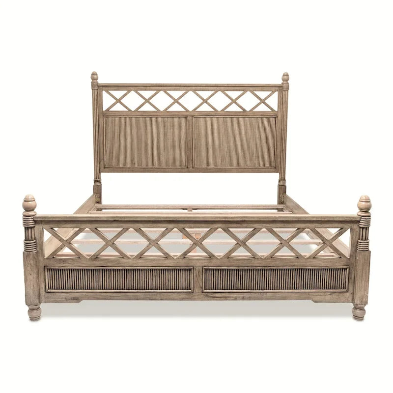 Struttura del letto in legno massello