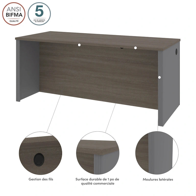 Scrivania a guscio da 72W